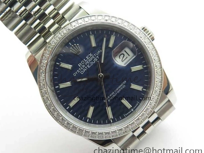 MiroTime 1228 DateJust 36 SS 126284 BP Maker 1:1 Best Edition New Blue Dial on Jubilee Bracelet Neat 2523
